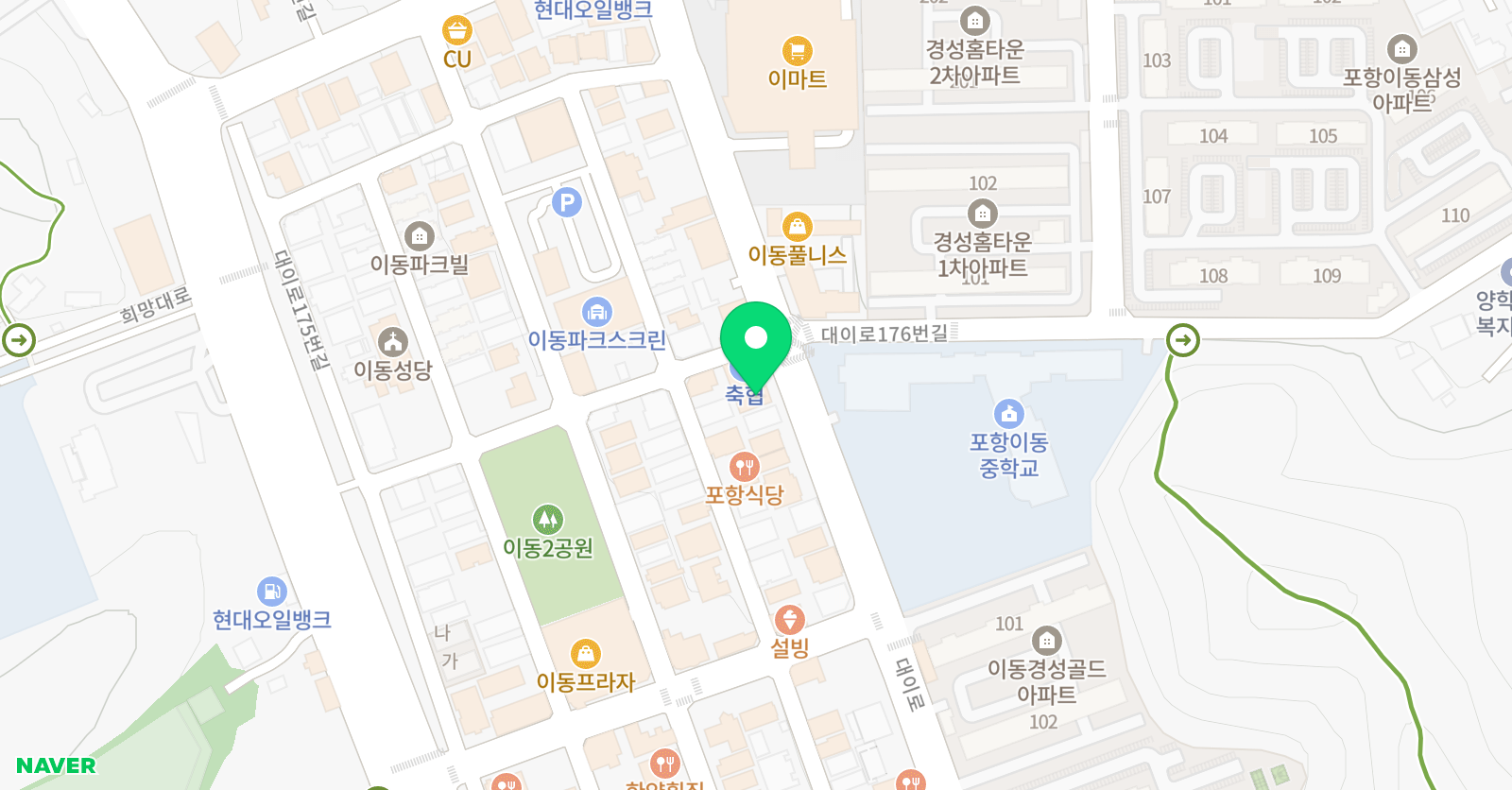 아드망 음악학원 위치