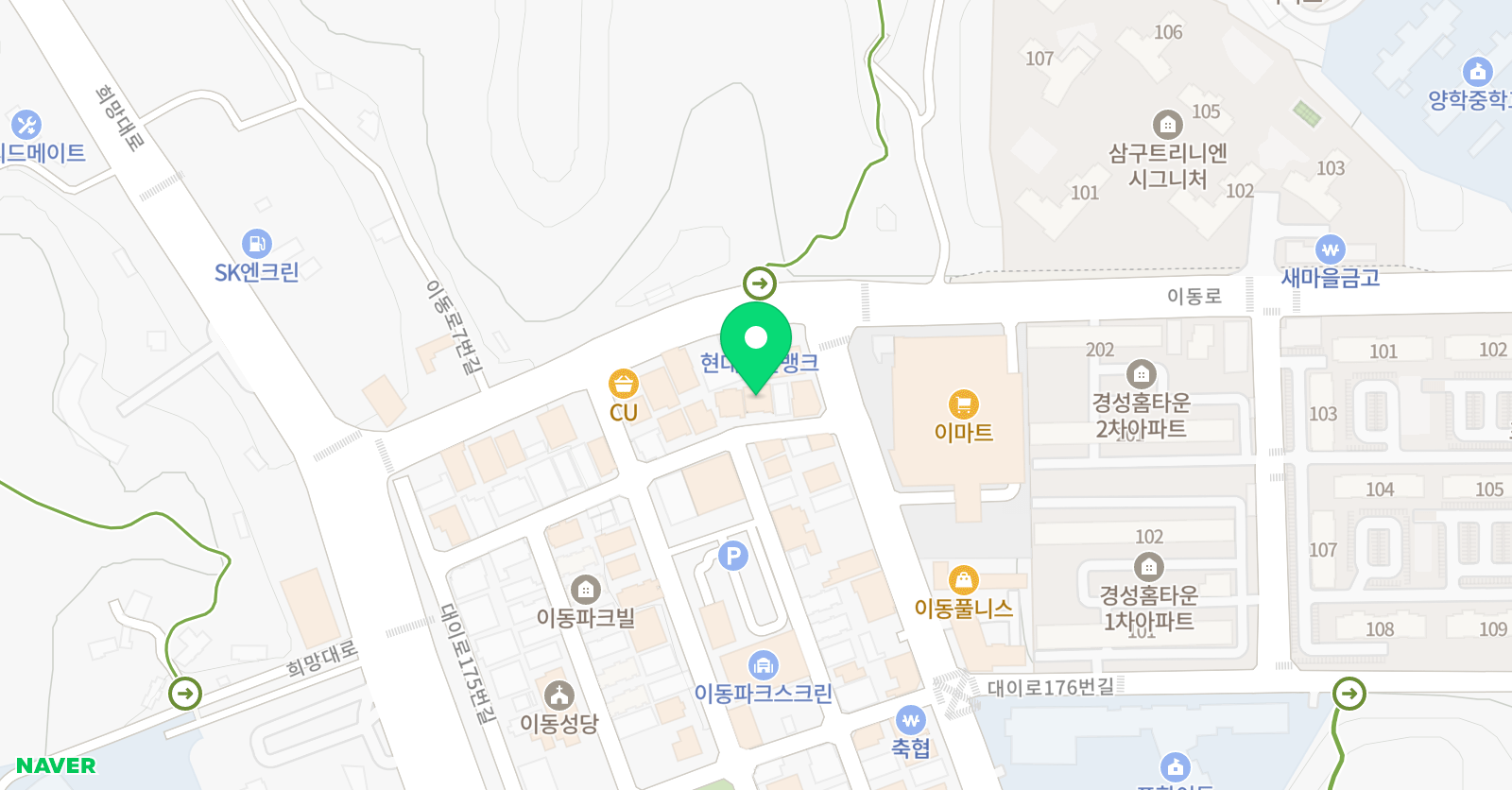 키즈몽풋볼클럽 위치