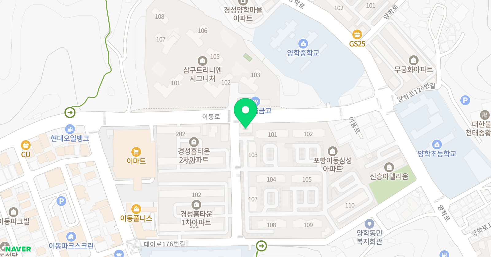 놀작마이아트 달그림 미술교습소 위치