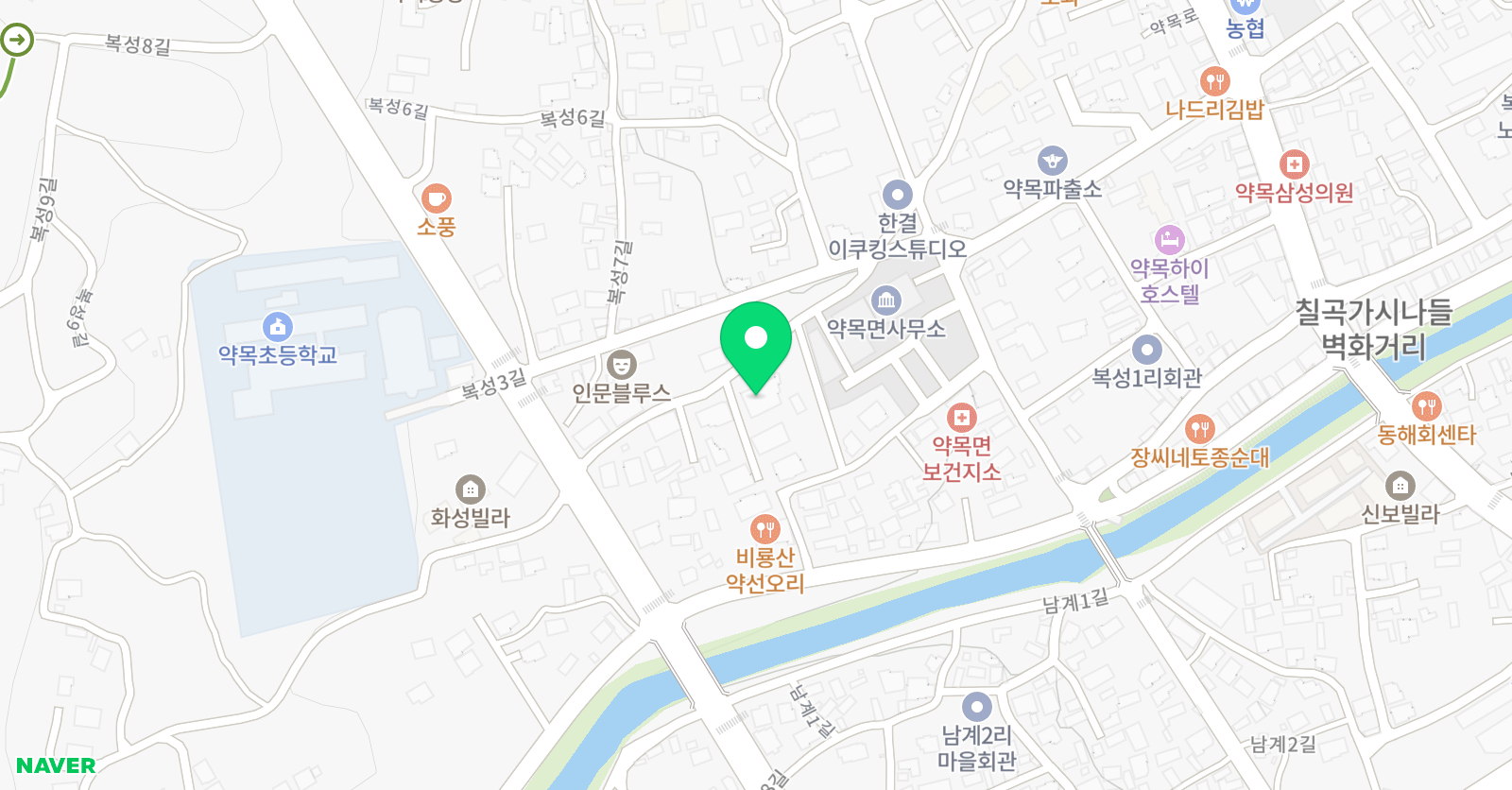 계명대 약목 태권도장 위치