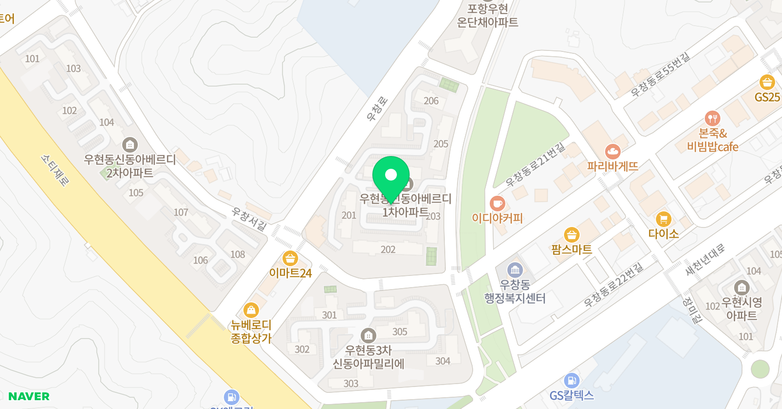 황금자 피아노학원 위치