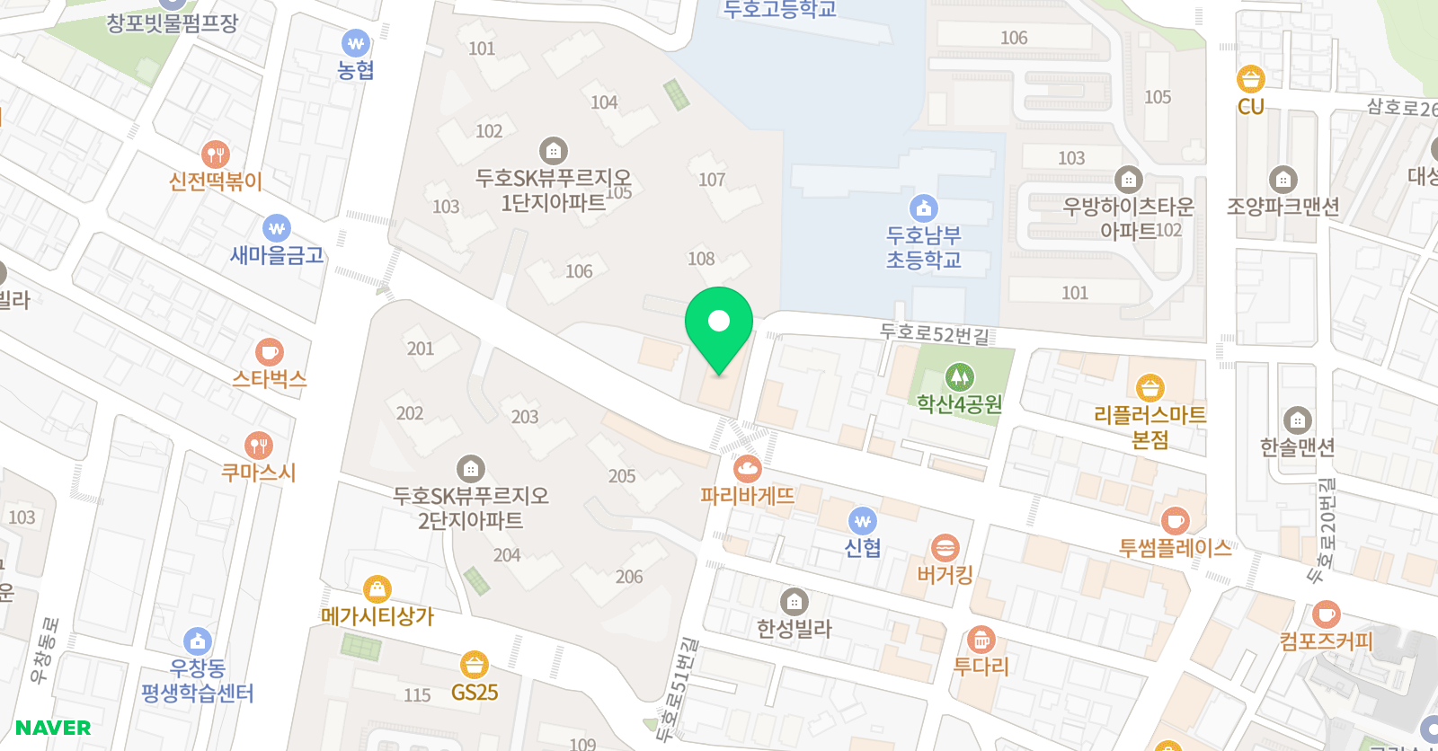 셀파우등생교실 공부가잘되는학원 위치