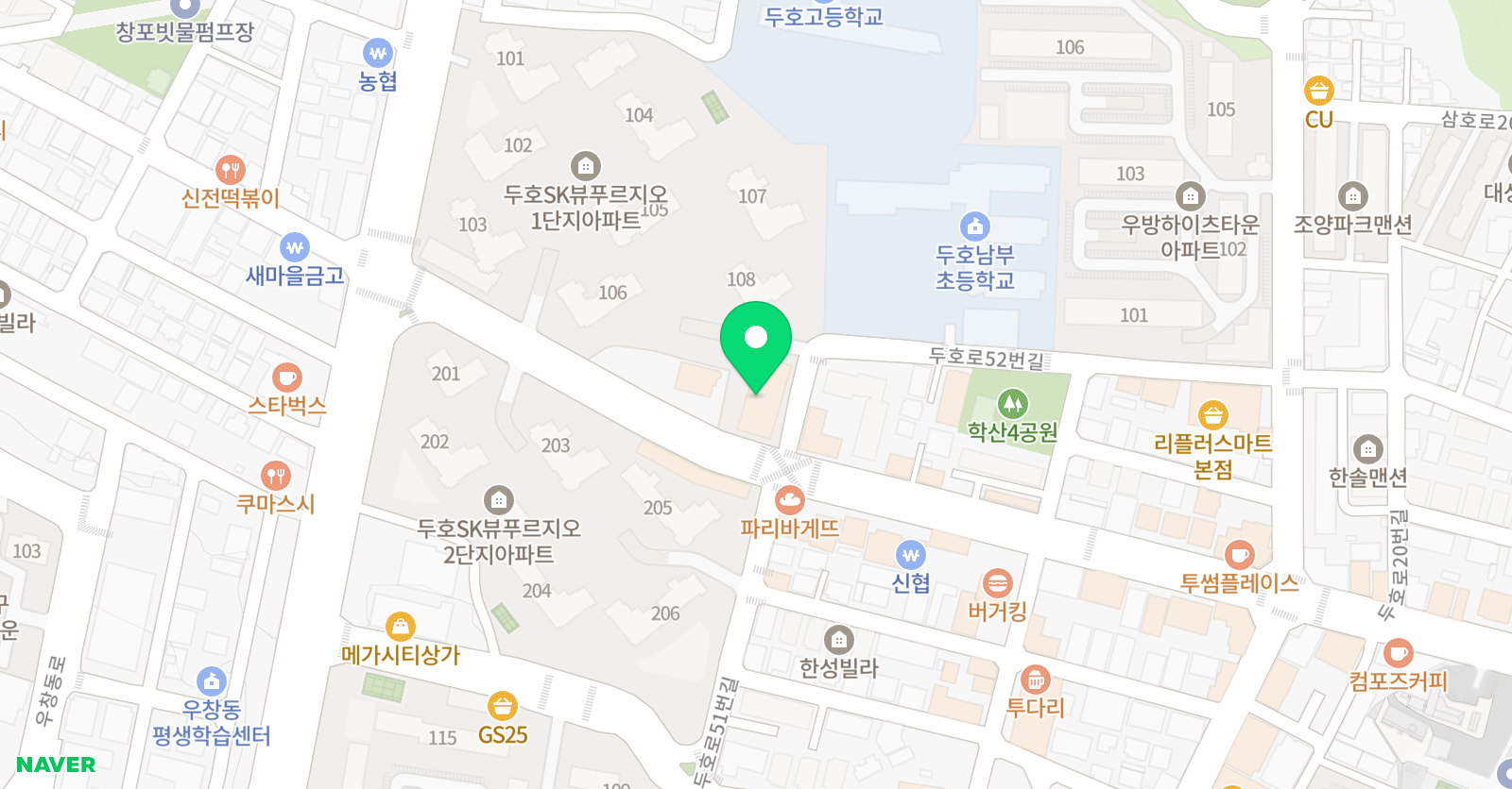시애니 디지털드로잉 미술교습소 위치