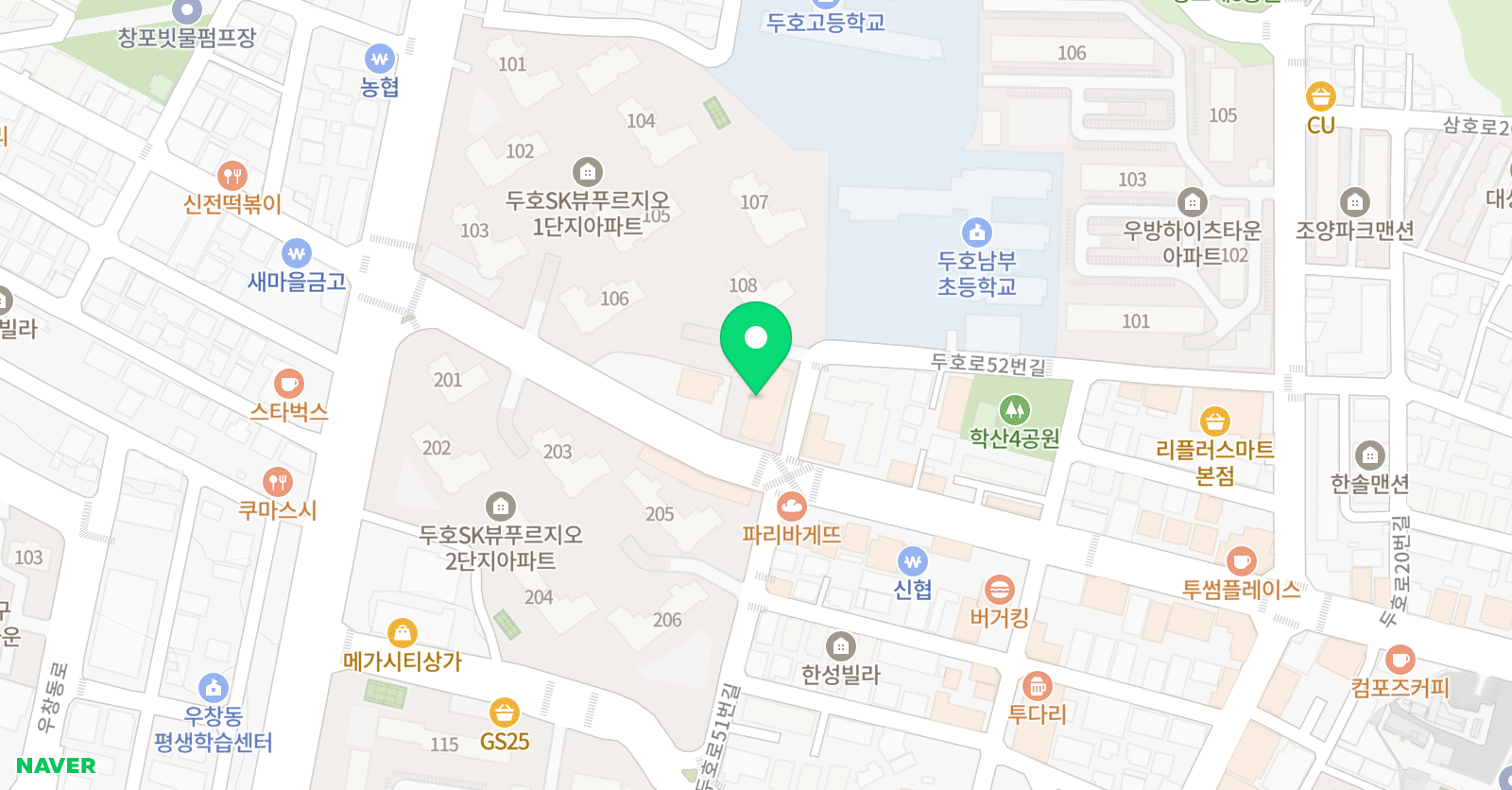 박선생 창의역사교실 위치