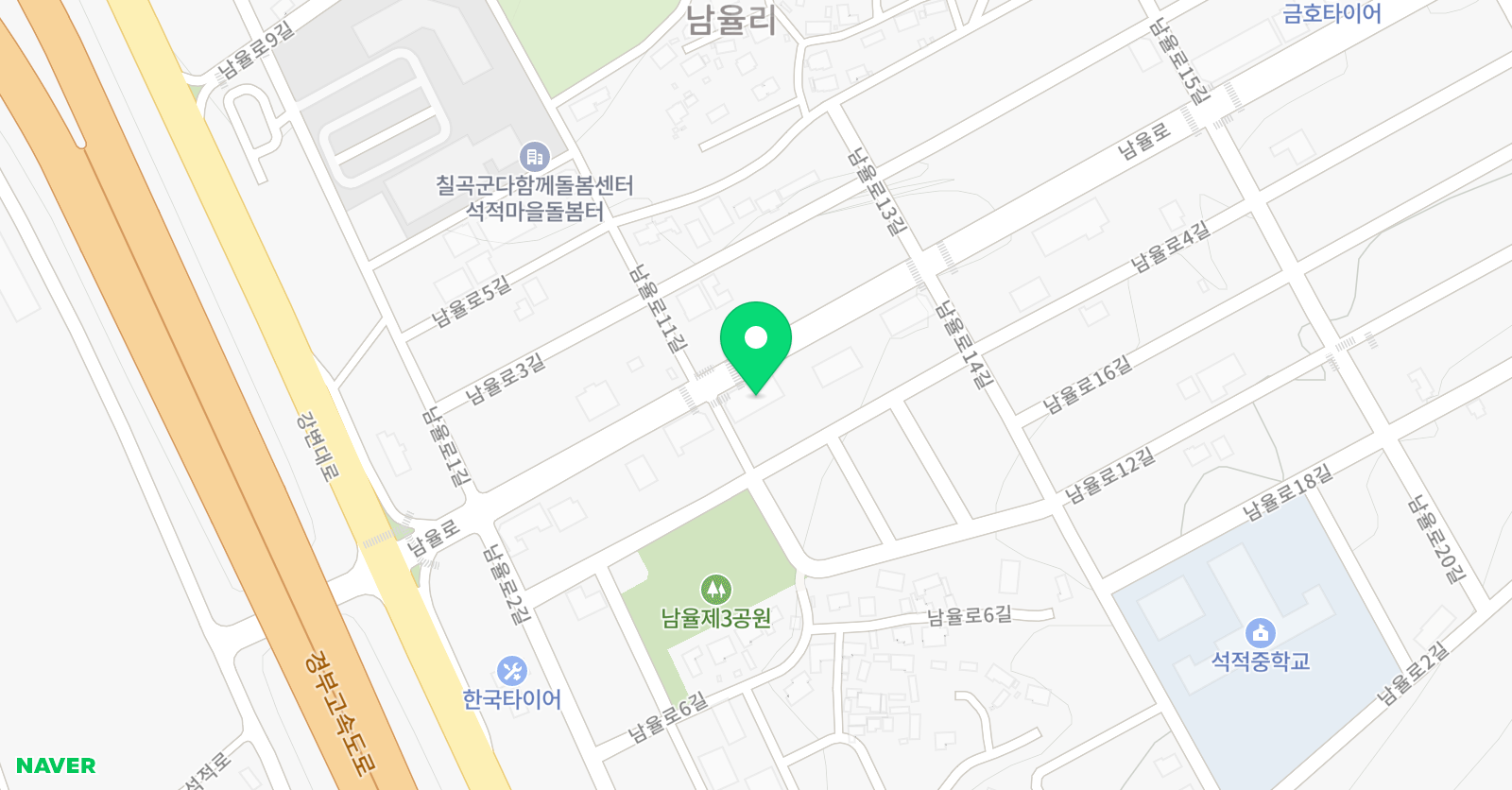 바른정태권도장 위치