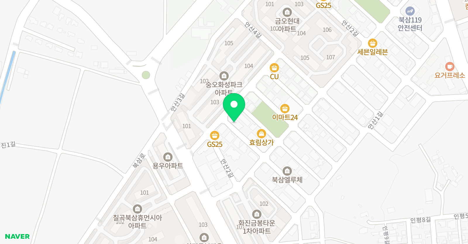 잉글리시아이 피타고라스학원 위치