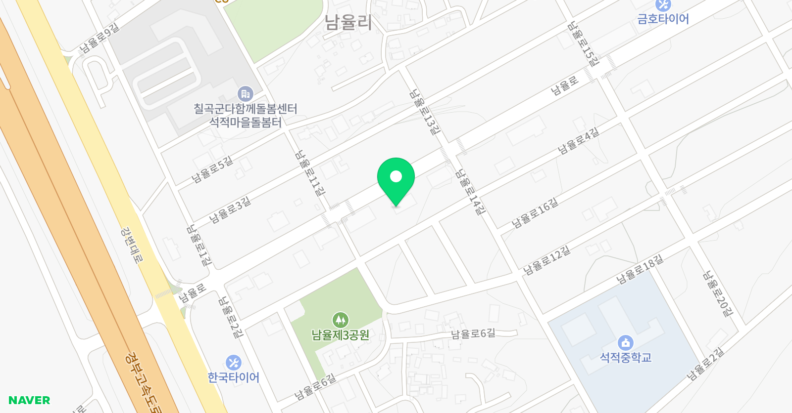 일센치E&M 학원 남율본원 위치