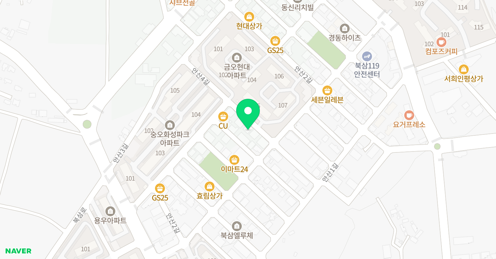 푸르넷아카데미 위치
