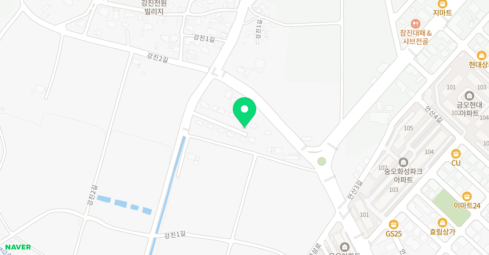 북삼종로 학원 위치