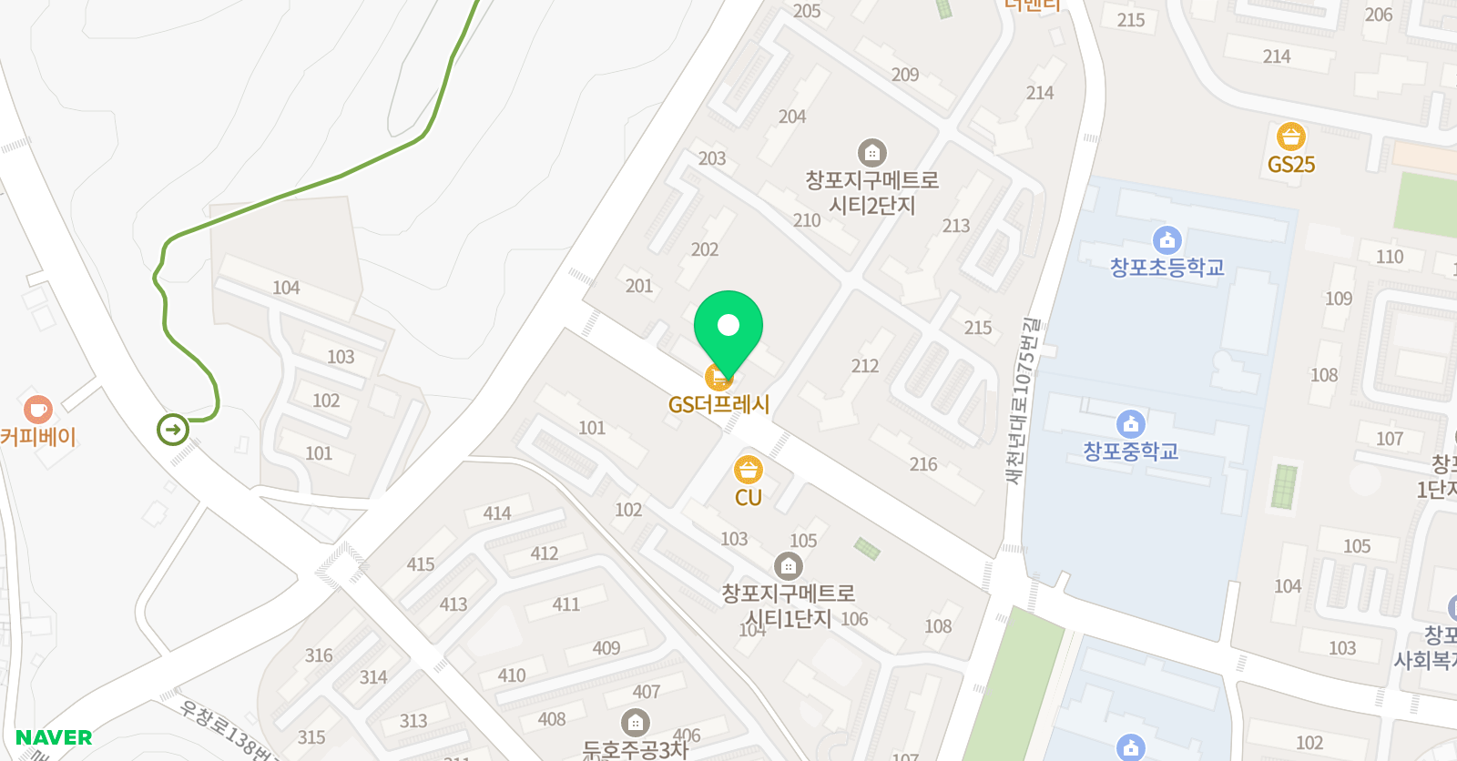3030영어 포항메트로러닝센터 위치