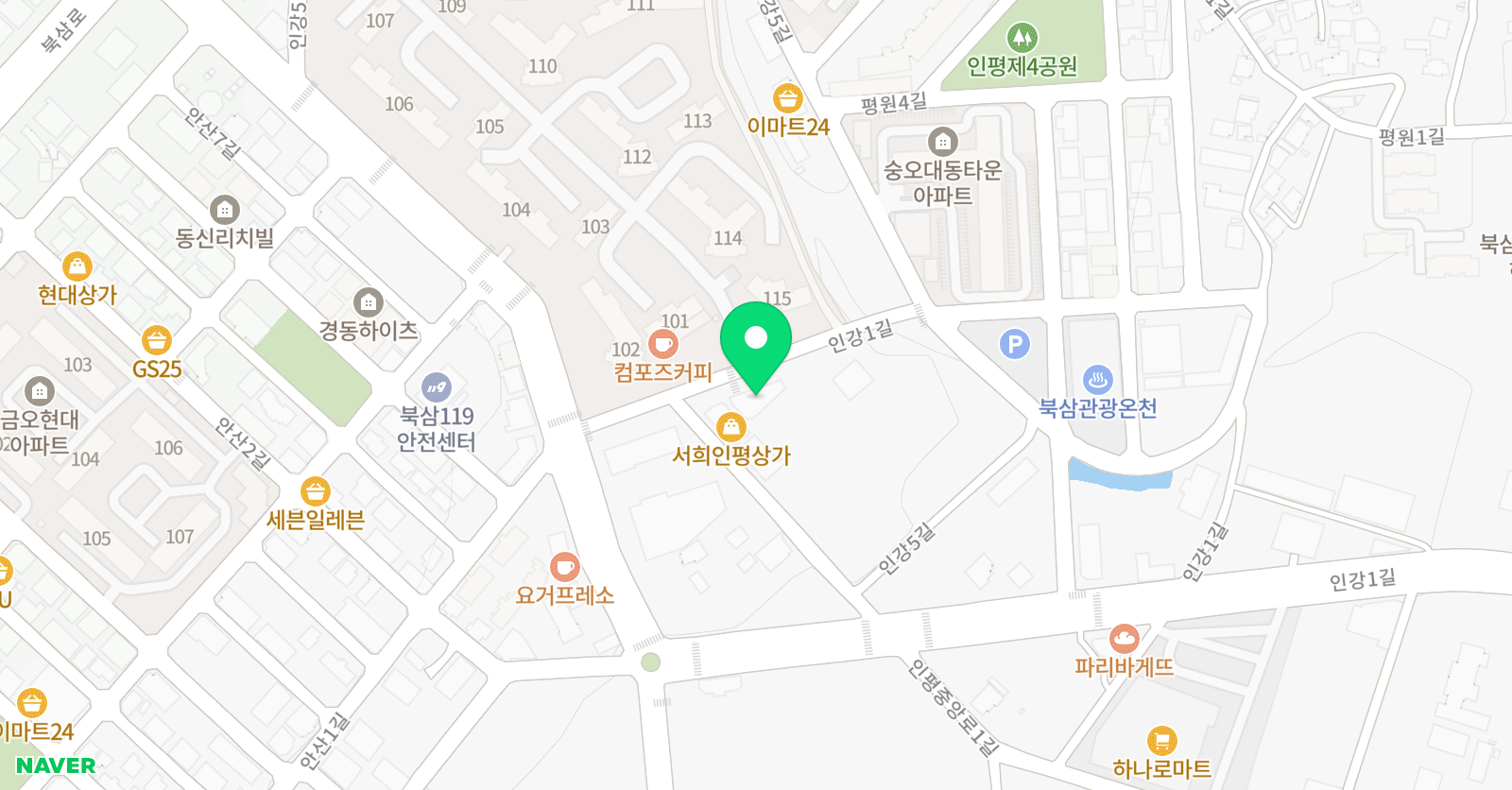 단군 태권도장 & JB 줄넘기클럽 위치