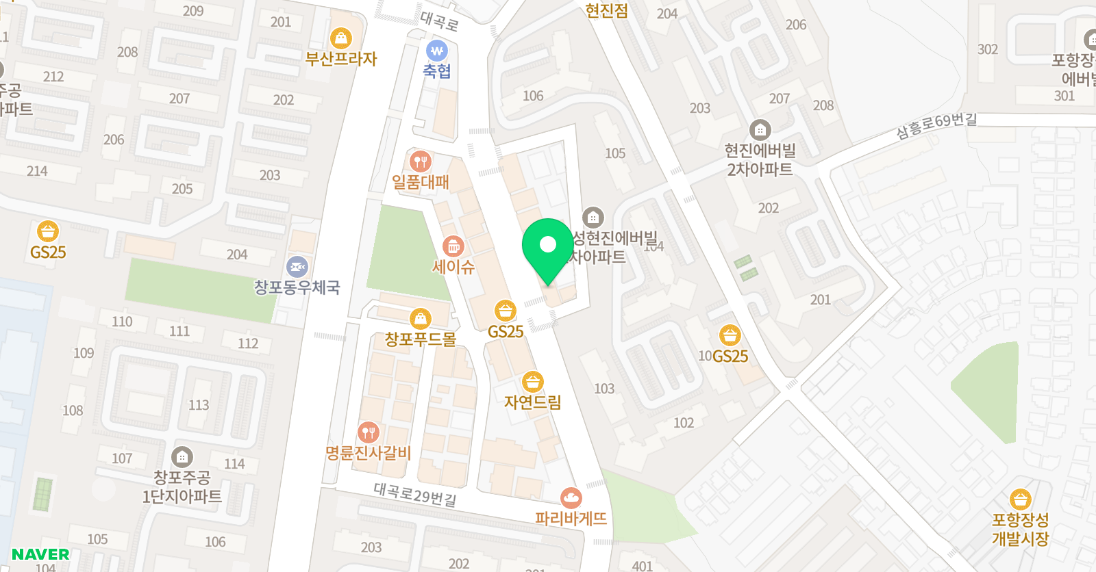 이상렬입시단과학원 위치