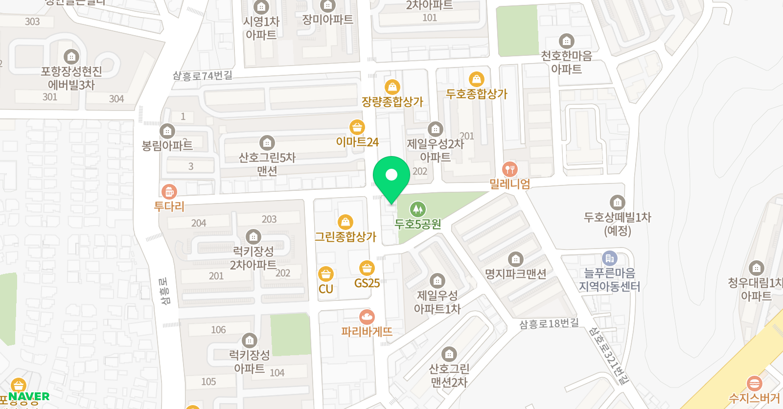 챌린지 수학학원 위치