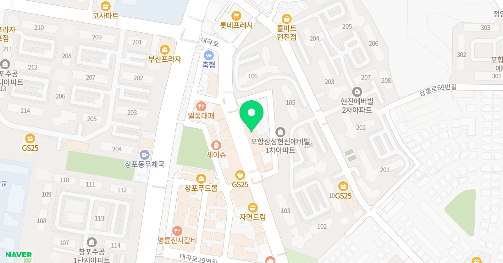 BOB 학원 위치