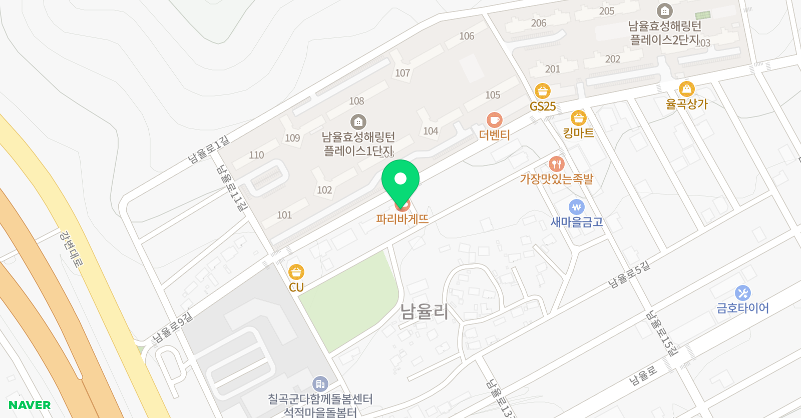 혜윰 수학학원 남율캠퍼스 위치