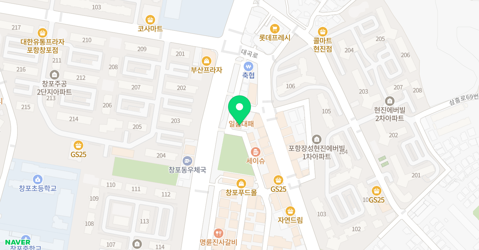 쎈수학 러닝센터 위치