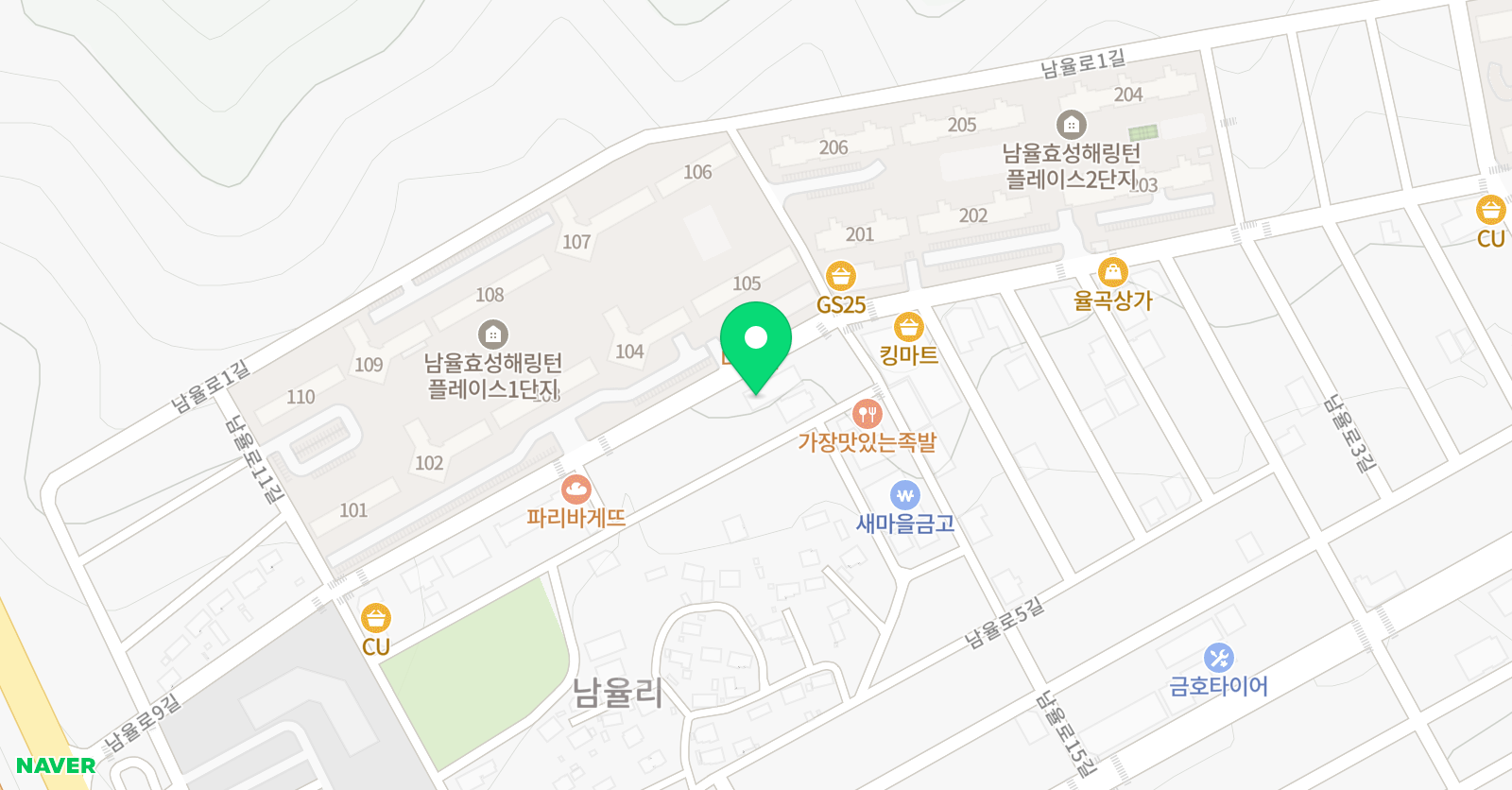 라온 음악학원 위치