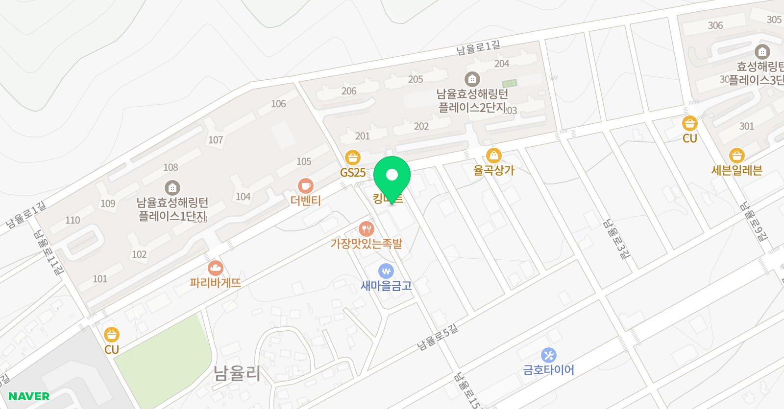 계명대캡틴 태권도 위치