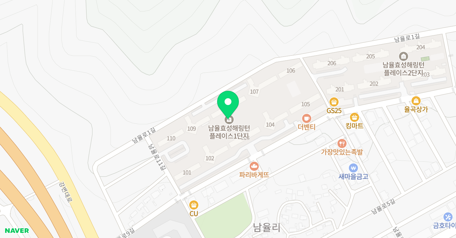 다그릇 영어학원 위치