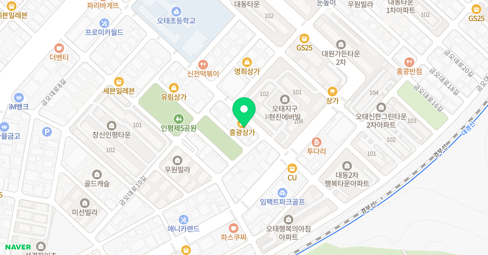 드림 수학학원 위치