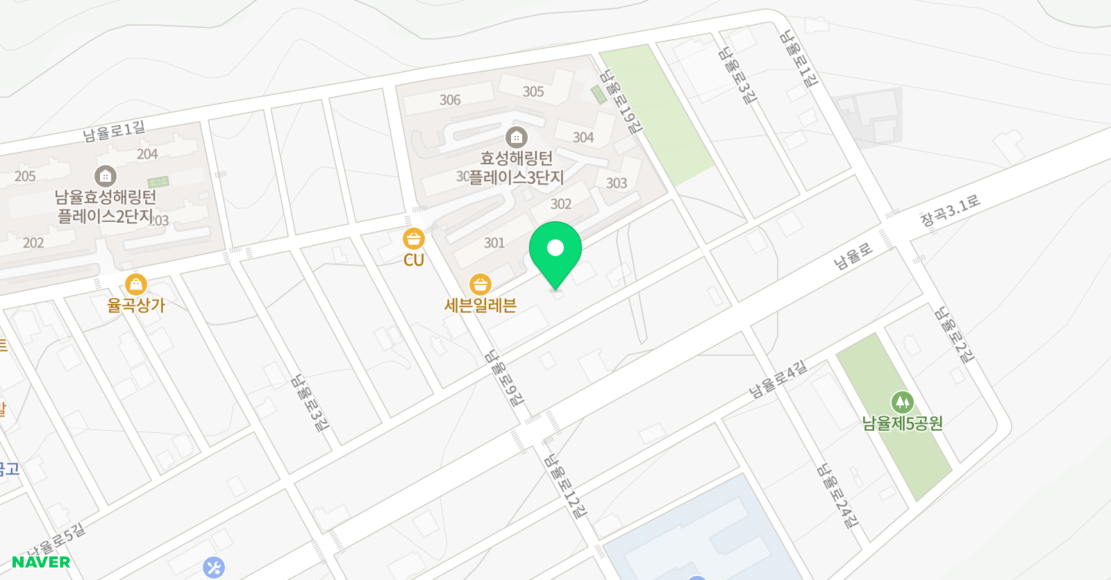 반디별 학습학원 위치