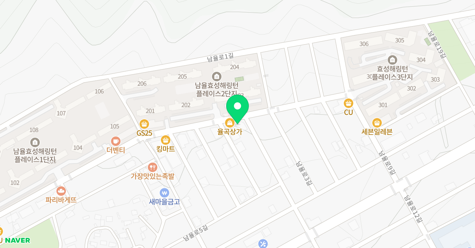뮤엠 영어 석적초점 위치