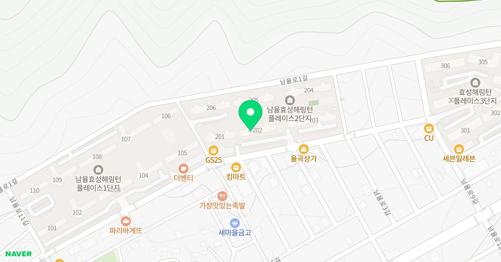 기탄 사고력교실 석적효성점 위치