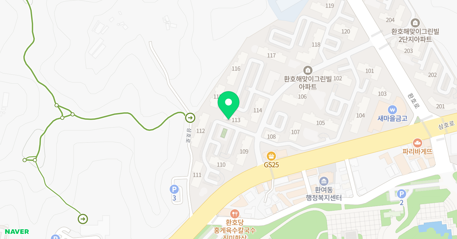 스마트해법 영어 환호해맞이교실 위치