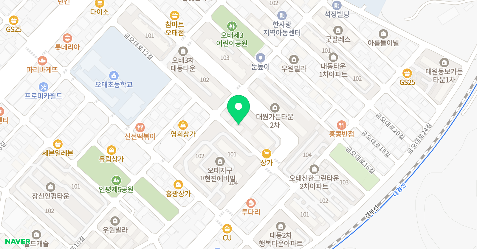 고은 음악학원 위치