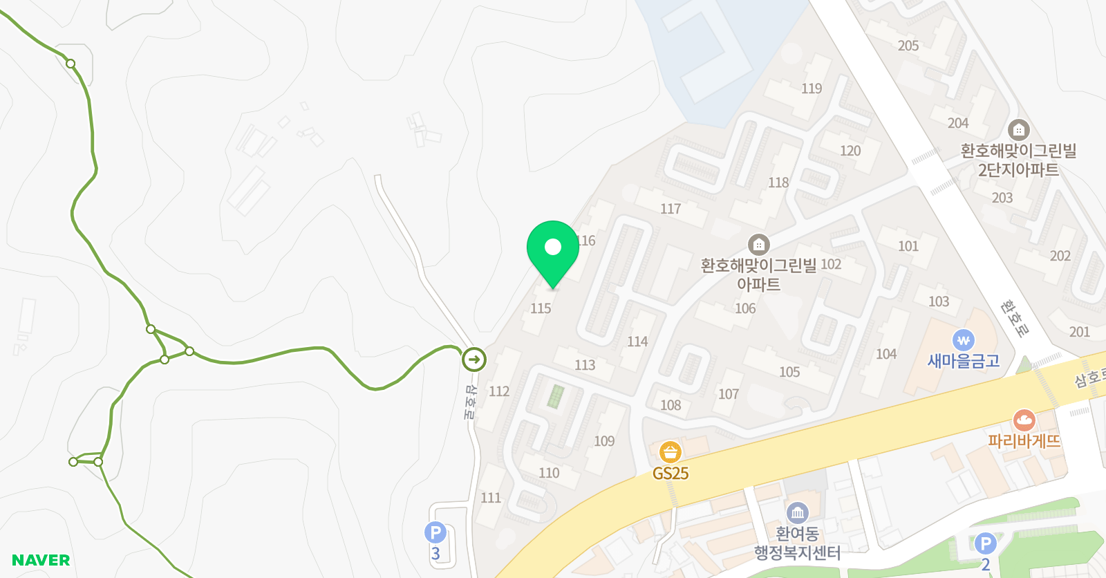 윤선생우리집앞 영어교실 해맞이캠퍼스 위치
