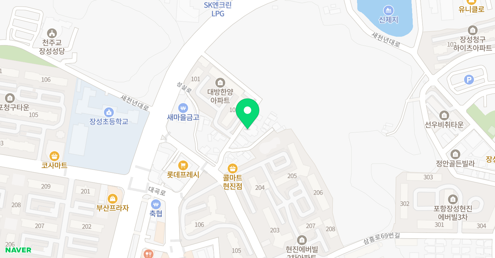 한양 피아노교습소 위치