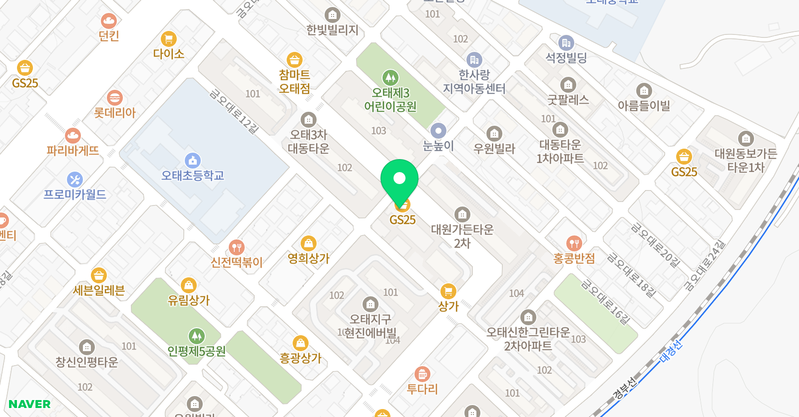 꾸러기 초등전문스터디 위치
