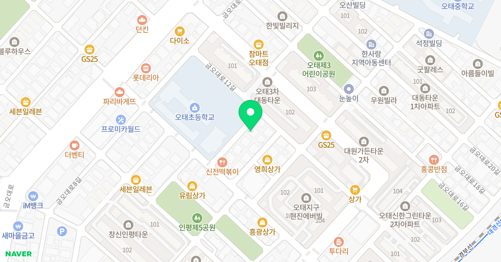 윤쌤 영어교습소 위치