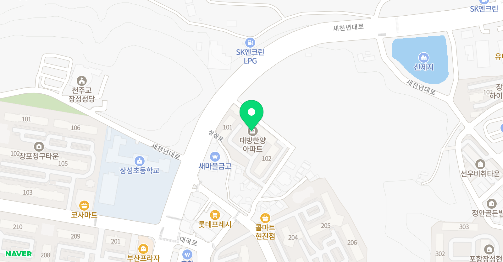 수종 수학습센타 위치