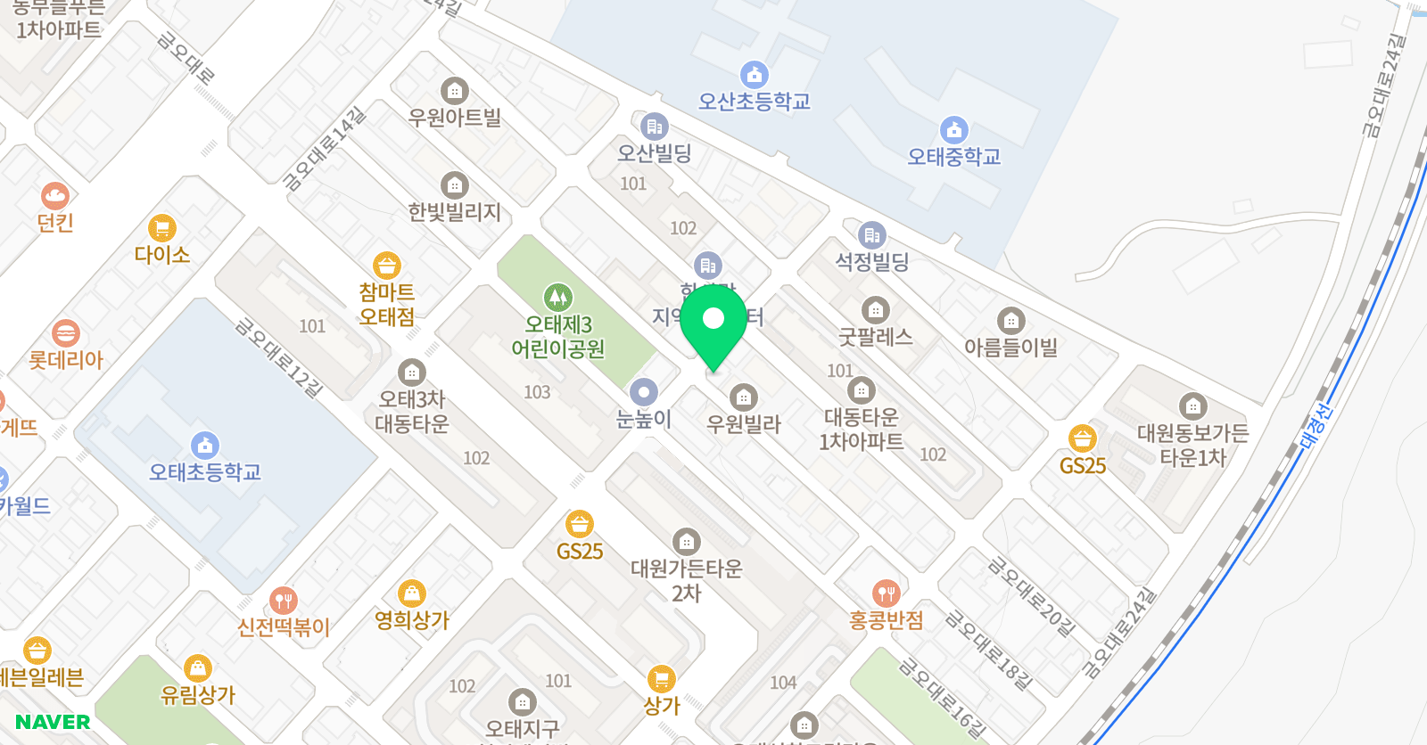 SM 음악학원 위치