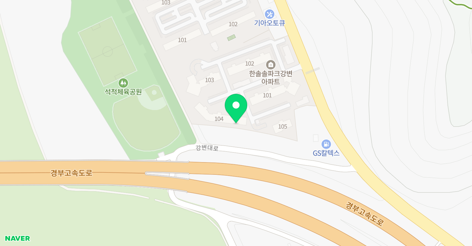 능률주니어랩 석적한솔교실점 위치