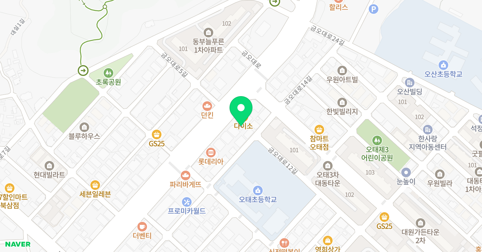 프라임 학원 위치