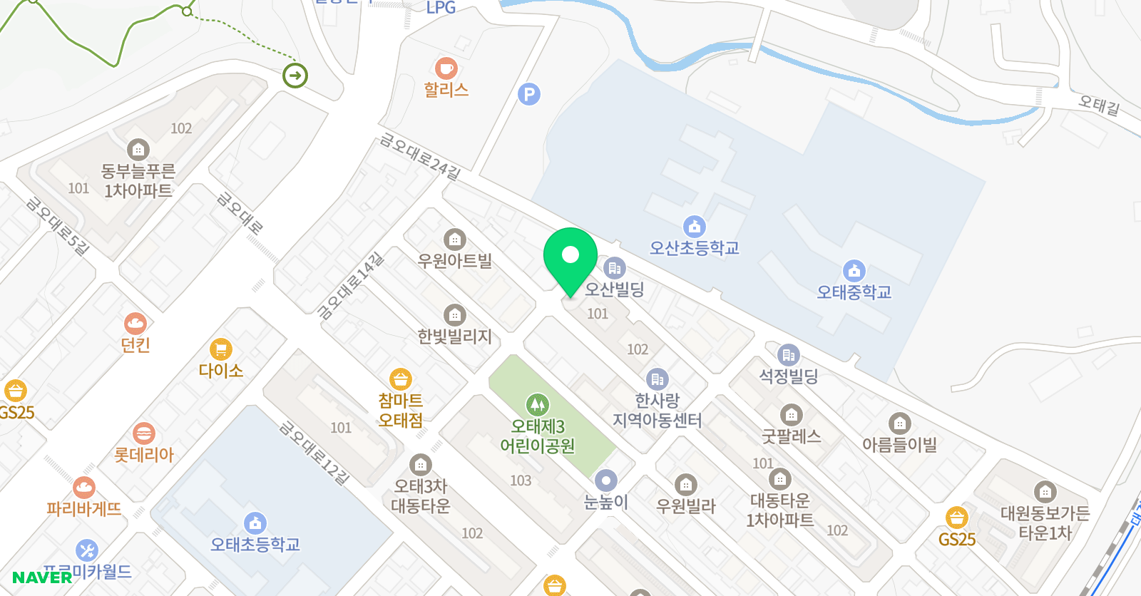 권쌤 학원 위치