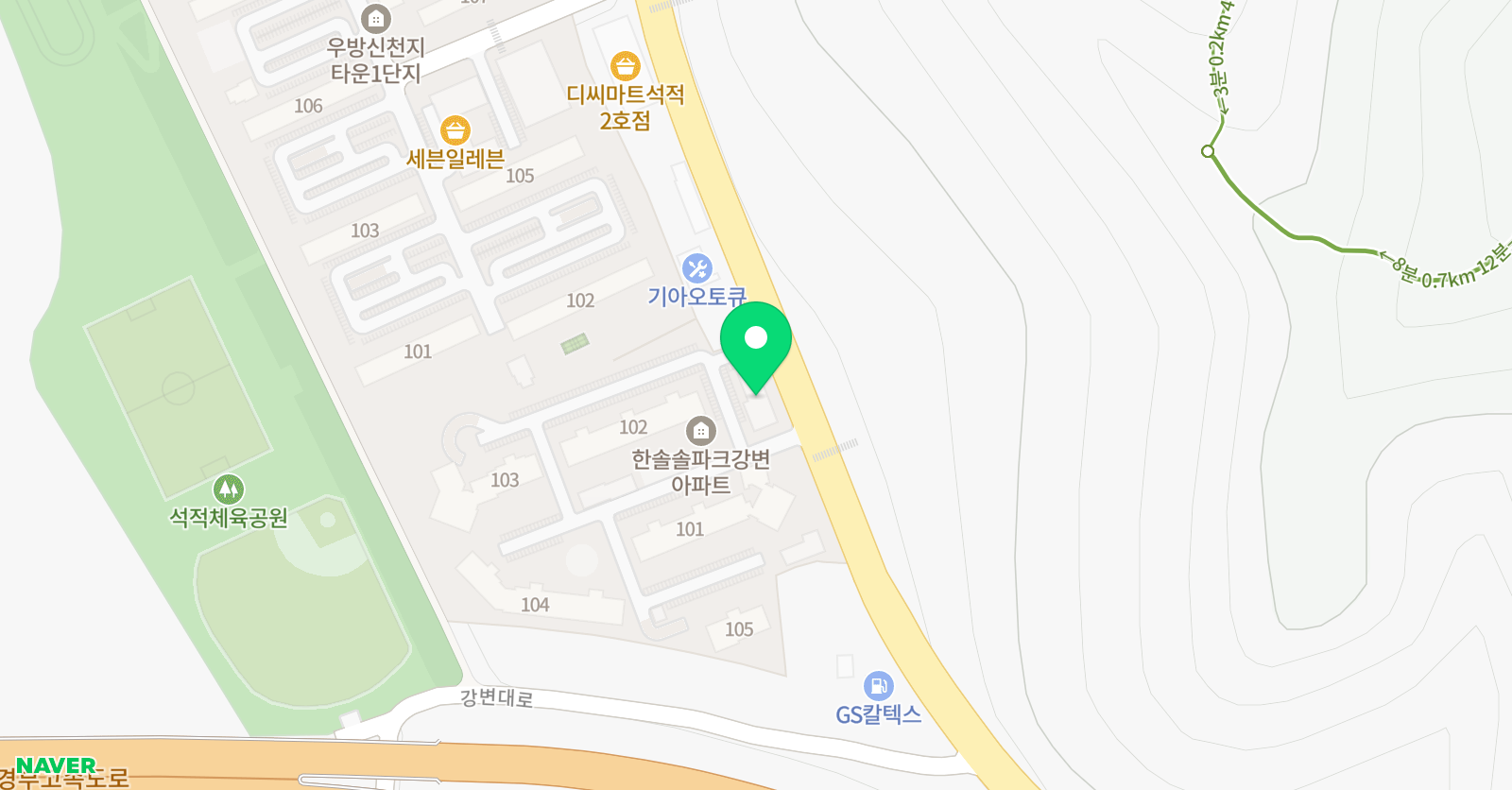 일랑 피아노 음악학원 위치