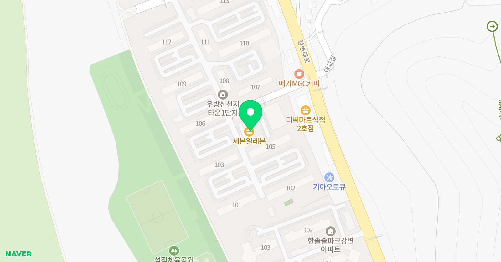 삼성 영어 석적우방교실 위치