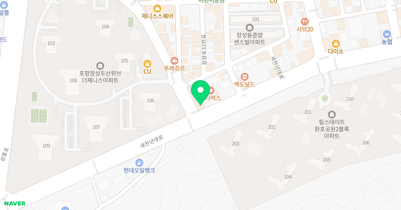 이앤박 수학국어논술학원 위치