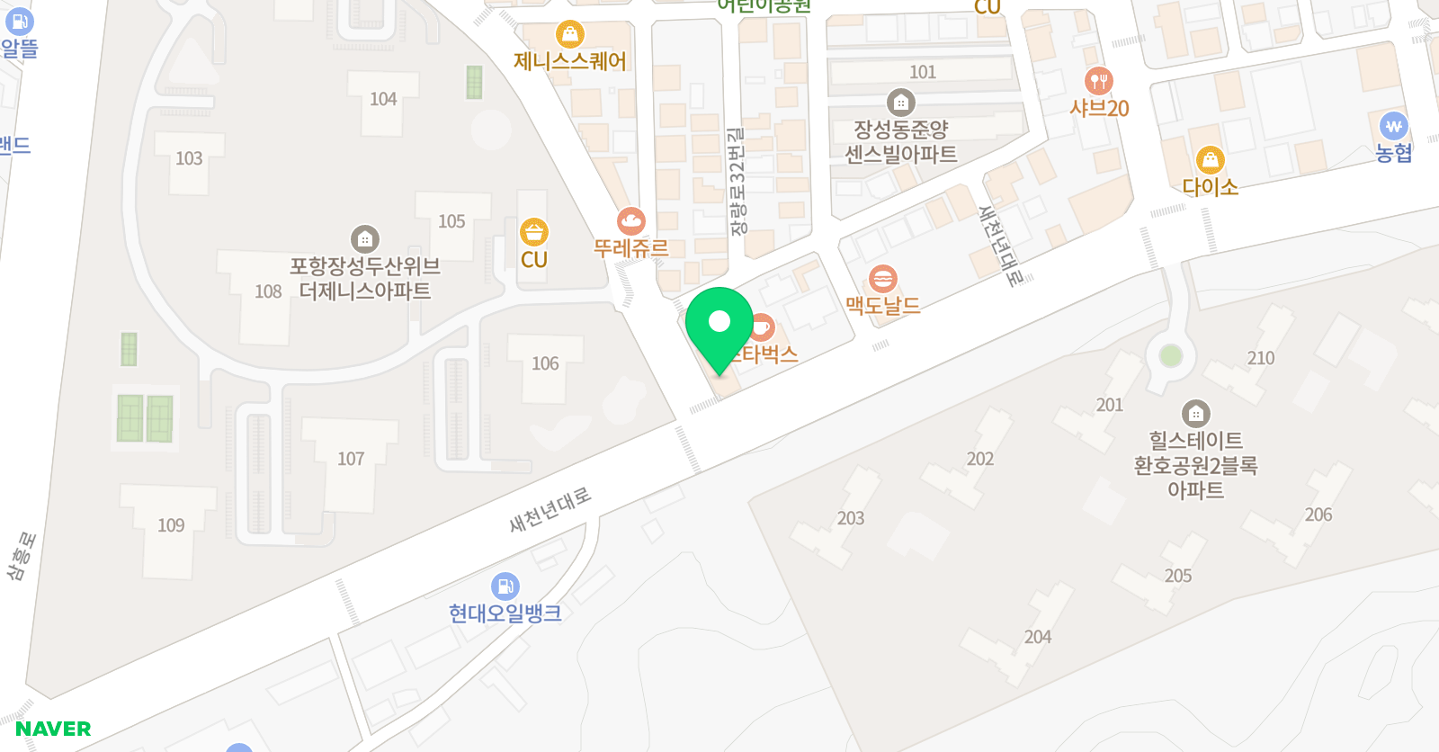 플레이팩토 책나무 장량교육원 위치