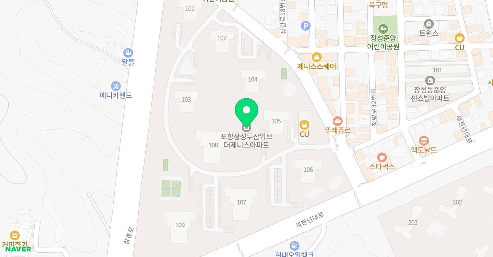 셀파 우등생교실 두산위브 교실 위치