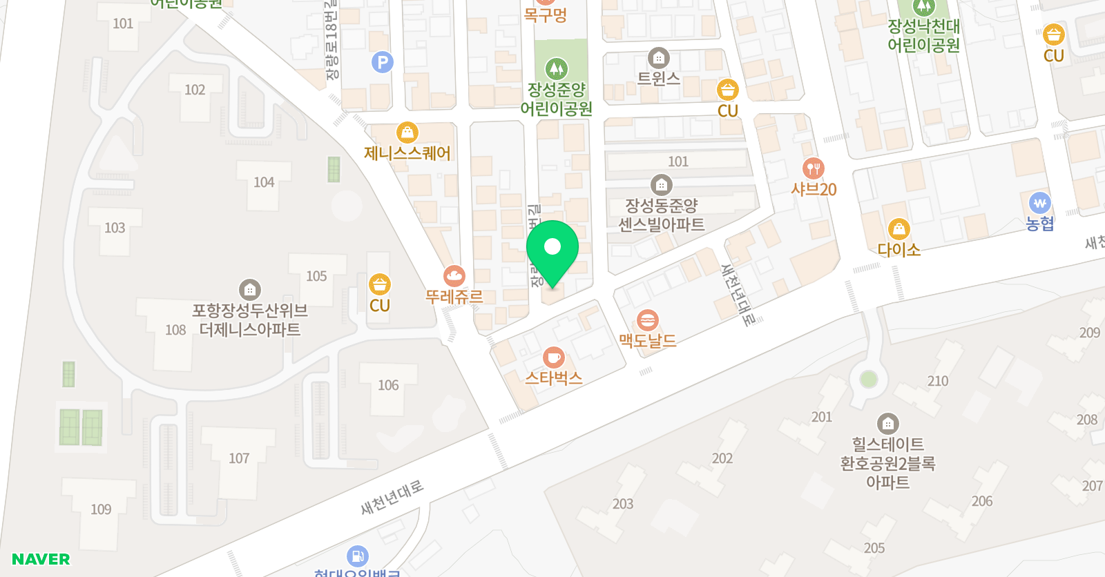 이아이이어학원 위치
