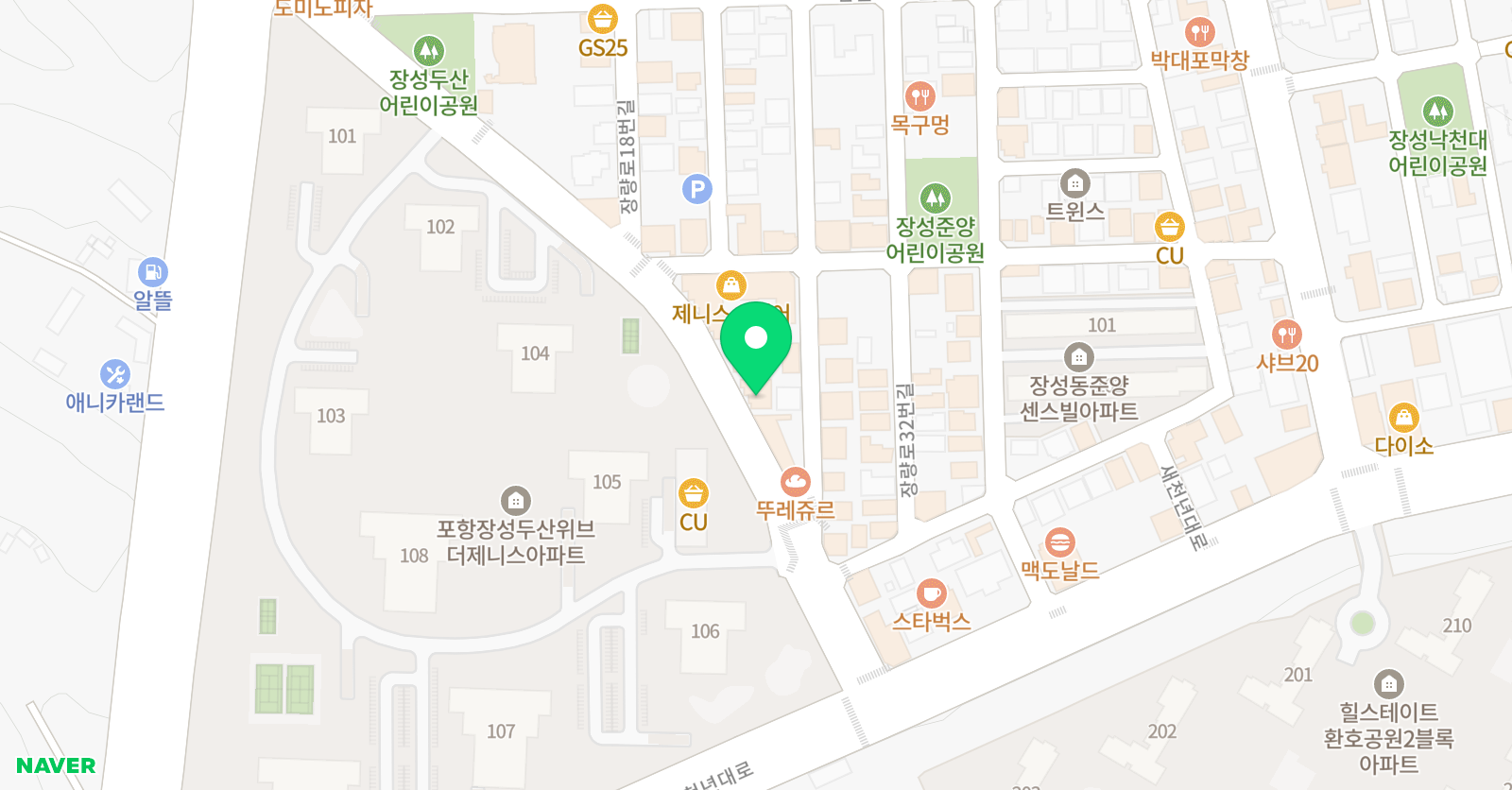 강민정 발레학원 위치
