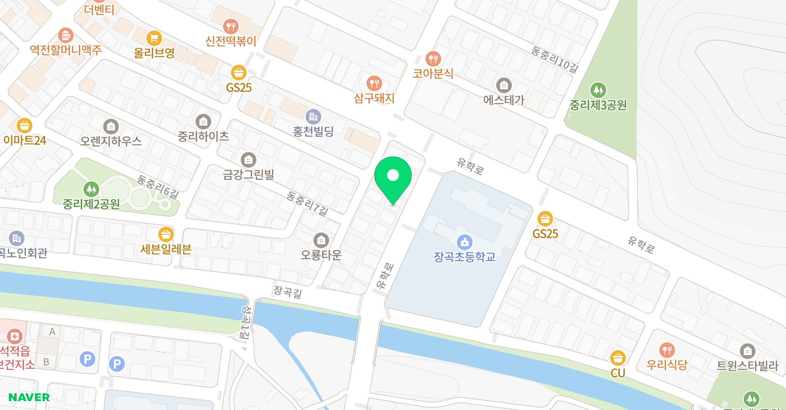 감성앤아트 미술 위치