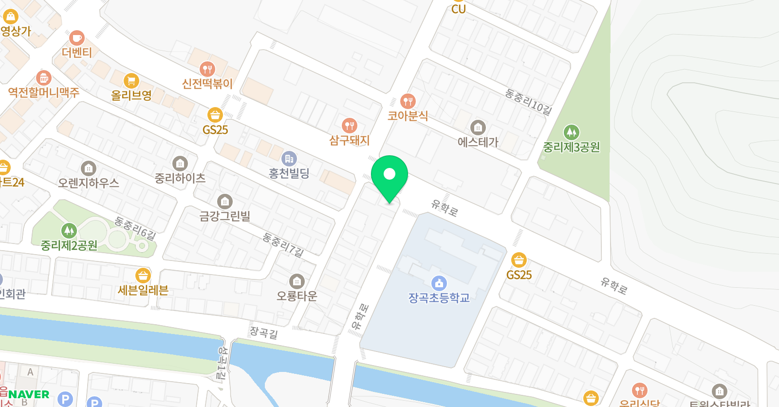 박지우 음악미술학원 위치