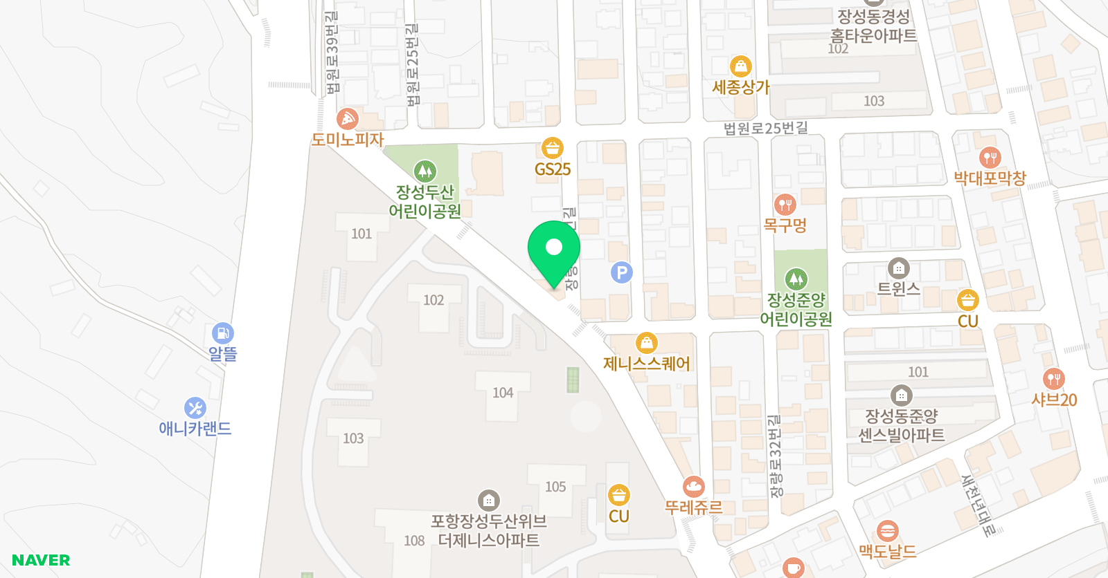 고고라뜰리에 감성미술 위치