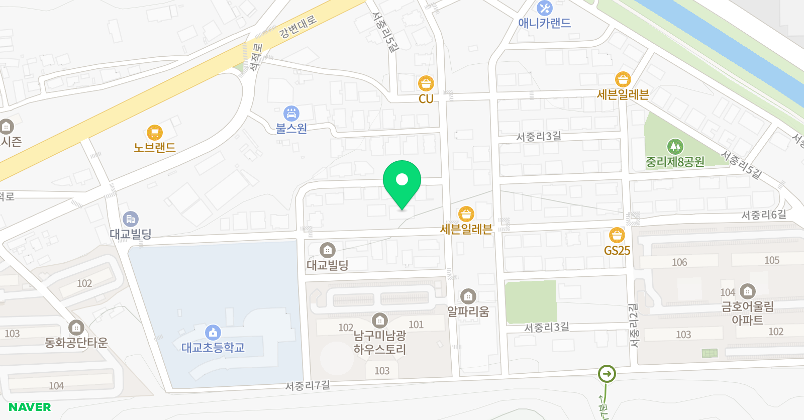 점프윙스 줄넘기 클럽 석적점 위치