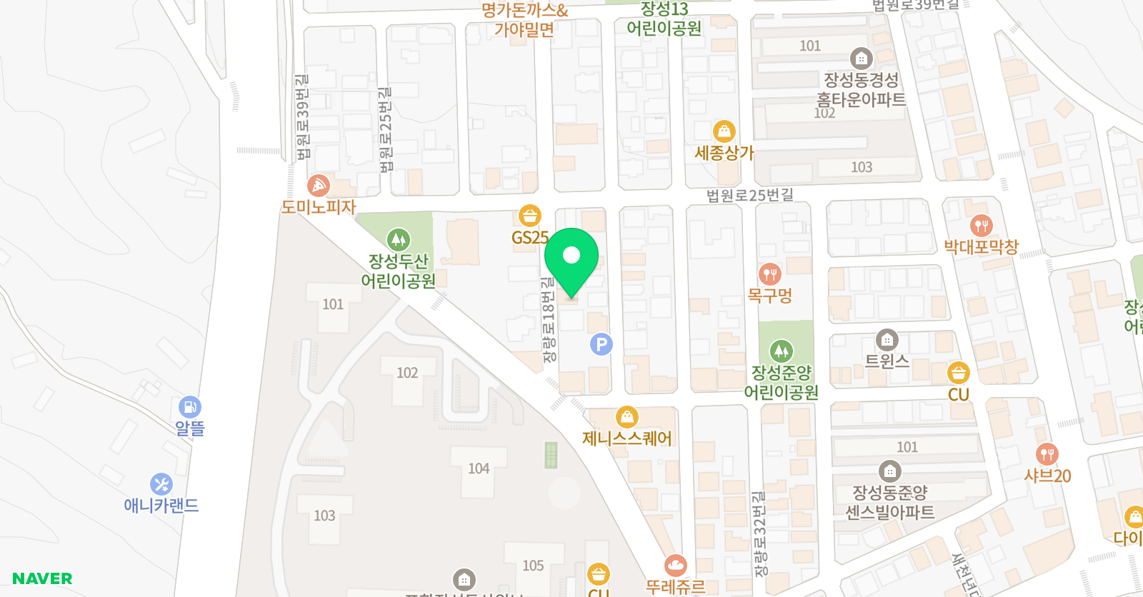 조아 수학 위치
